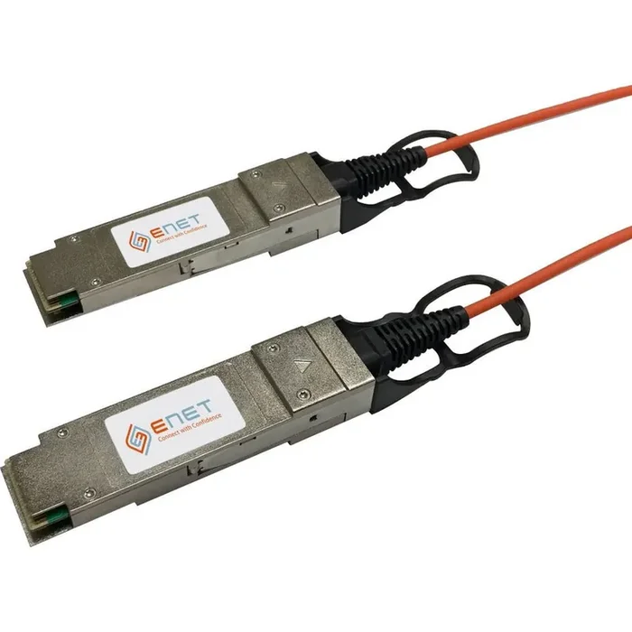Arista Compatible AOC-Q-Q-40G-20M Functionally Identical 40G QSFP+ to QSFP+ Active Optical Cable (AOC) Assembly 20 Meter AOC-Q-Q-40G-20M-ENC