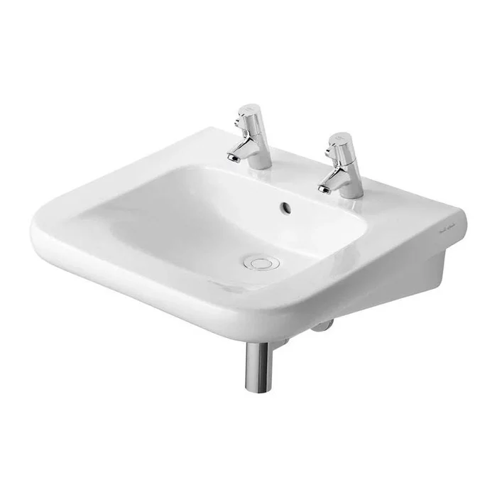 Armitage Shanks 600mm Wide 2 Tap Hole Contour 21 Accessible Basin – S2