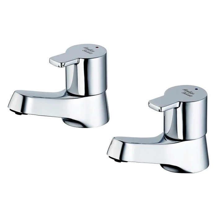Armitage Shanks Basin Pillar Sandringham SL 21 Taps Pair – Chrome – B3