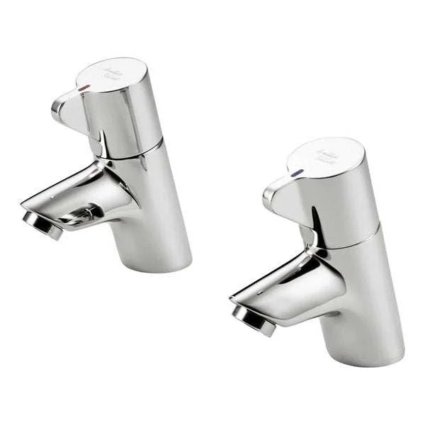 Armitage Shanks Piccolo 21 Basin Taps with Dual Indices – Chrome – B8