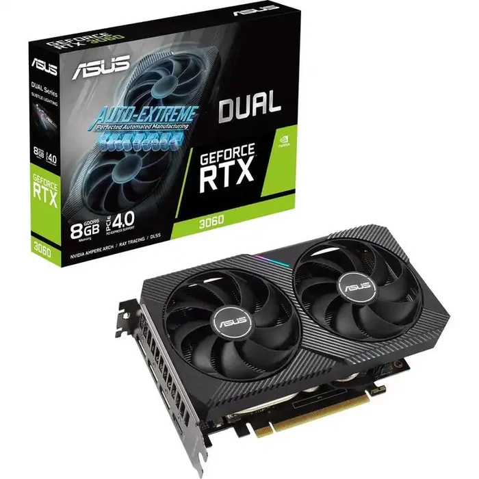 Asus NVIDIA GeForce RTX 3060 Graphic Card – 8 GB GDDR6