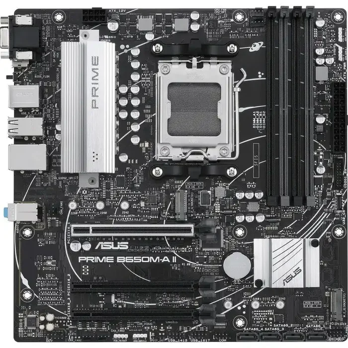 Asus Prime B650M-A II-CSM Gaming Desktop Motherboard – AMD B650 Chipset – Socket AM5 – Micro ATX
