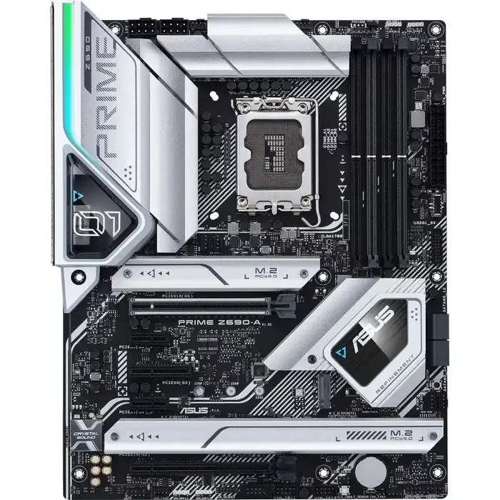 Asus Prime Z690-A Desktop Motherboard – Intel Z690 Chipset – Socket LGA-1700 – Intel Optane Memory Ready – ATX