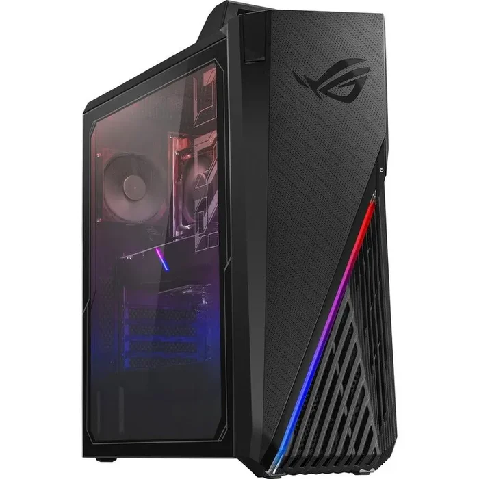 Asus ROG Strix GA15DK-DH776 Gaming Desktop Computer – AMD Ryzen 7 5800X Octa-core (8 Core) 3.80 GHz – 16 GB RAM DDR4 SDRAM – 1 TB PCI Express SSD – Tower – Black
