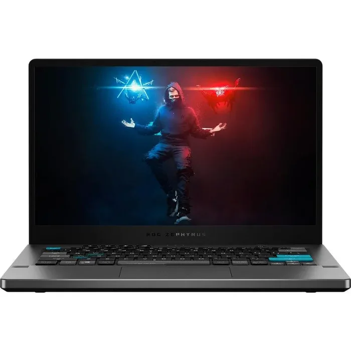 Asus ROG Zephyrus G14 GA401 GA401QEC-K2064T 14″ Gaming Notebook – WQHD – 2560 x 1440 – AMD Ryzen 9 5900HS Octa-core (8 Core) 3.10 GHz – 16 GB Total RAM – 1 TB SSD – Gray