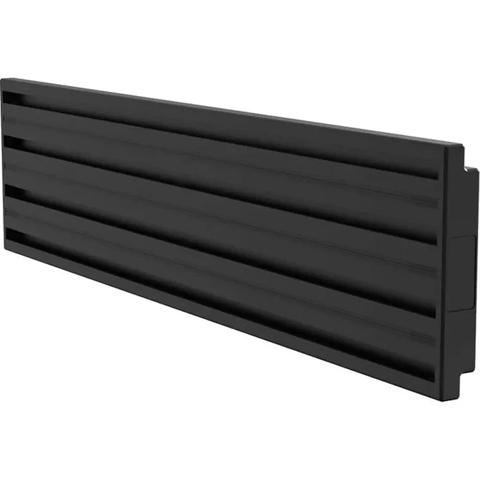 Atdec Mounting Rail for Display Screen, Mounting Bracket, A/V Equipment, Post, Digital Signage Display – Black