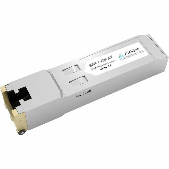 Axiom 1000Base-T SFP Transceiver for Comnet – SFP-1 – For Data Networking – 1 x RJ-45
