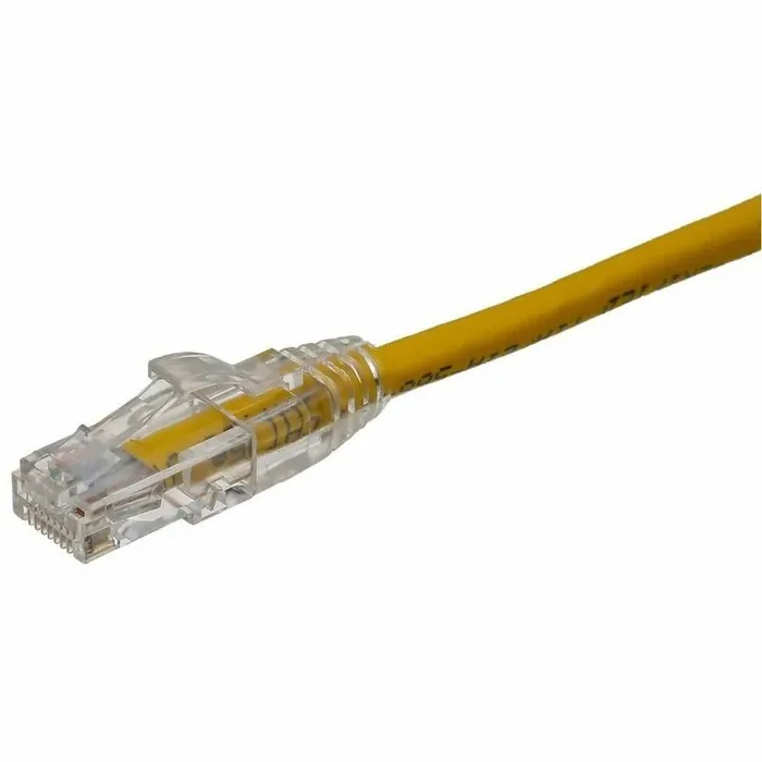 Axiom 100FT CAT6 Snagless Shielded (STP) Patch Cable – Yellow – TAA Compliant – 100 ft