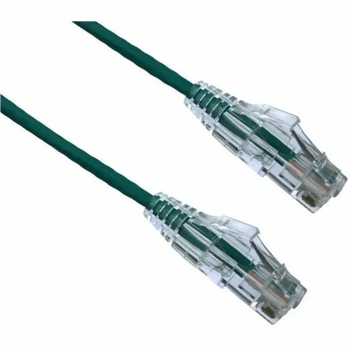 Axiom 10FT CAT6 Snagless BENDnFLEX Ultra-Thin Patch Cable – Green – TAA Compliant – 10 ft