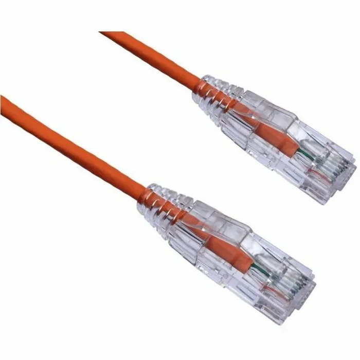 Axiom 10FT CAT6 Snagless BENDnFLEX Ultra-Thin Patch Cable – Orange – TAA Compliant – 10