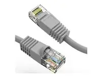 Axiom 30FT CAT5E 350mhz Patch Cable Molded Boot (Gray) – TAA Compliant – 30 ft Category