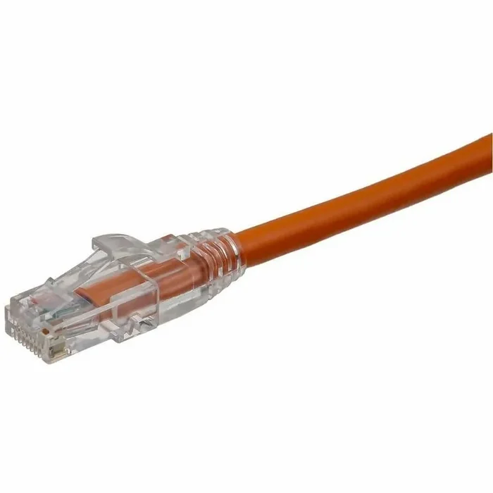 Axiom 3FT CAT6 Snagless Shielded (STP) Patch Cable – Orange – TAA Compliant – 3 ft