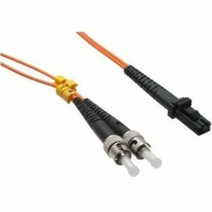 Axiom ST/MTRJ Multimode Duplex OM1 62.5/125 Fiber Optic Cable 10m – TAA Compliant – 32.81