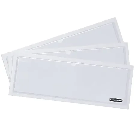 Bankers Box® Label Pockets, 4″ x 9″, Clear, Pack Of 48