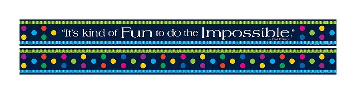 Barker Creek Double-Sided Straight-Edge Border Strips, 3″ x 35″, Italy Punti, Pack Of 12