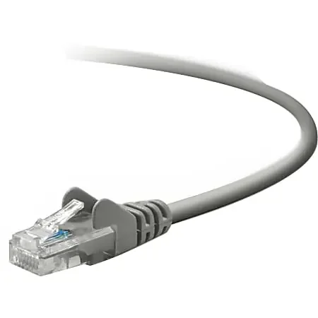 Belkin – Patch cable – RJ-45 (M) to RJ-45 (M) – 9 ft – UTP – CAT 5e – gray – for Omniview SMB 1×16, SMB 1×8; OmniView SMB CAT5 KVM Switch