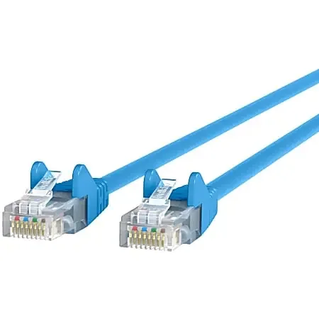 Belkin Cat6 Cable – RJ-45 Male – RJ-45 Male – 40ft – Blue