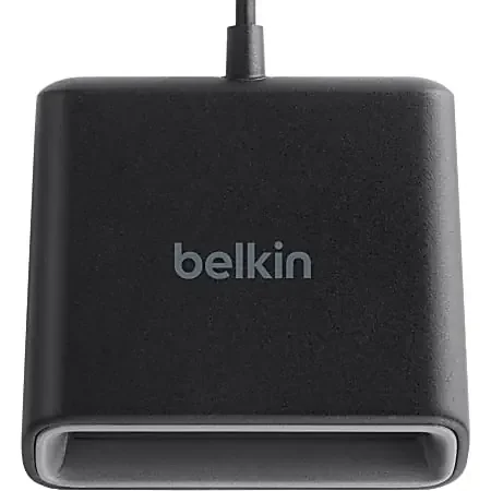 Belkin Cybersecurity and Secure KVM USB Smart Card / CAC Reader – Cable – USB – Government – TAA Compliant
