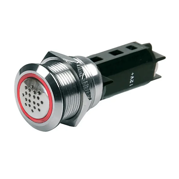 BEP 24V Buzzer w/Warning Light – Red