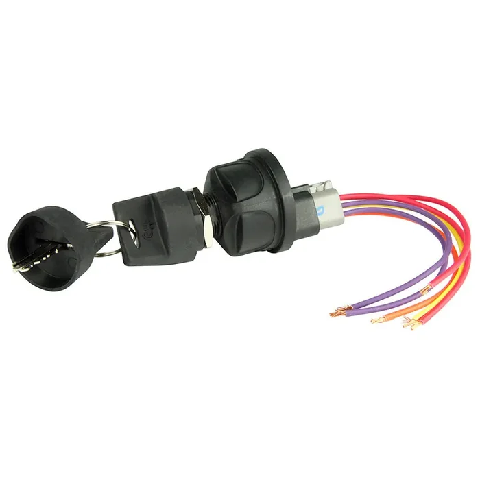BEP 4-Position Sealed Nylon Ignition Switch – Accessory/OFF/Ignition & Accessory/Start