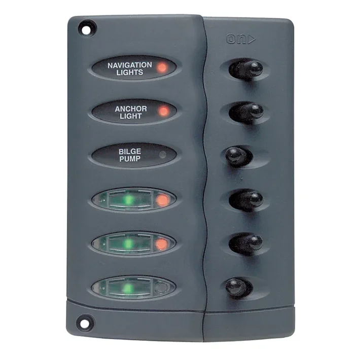 BEP Contour Switch Panel – Waterproof 6 Way