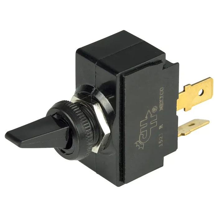 BEP SPST Nylon Toggle Switch – 12V – ON/OFF