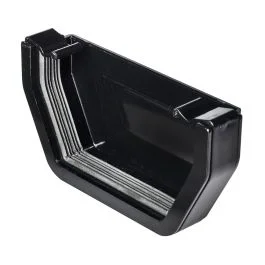 Black 112mm Square External Stopend