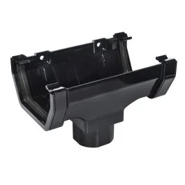 Black 112mm Square Running Outlet