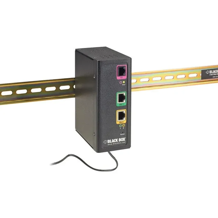 Black Box Industrial Ethernet Extender Local Unit – G.SHDSL 2-Wire, 15-Mbps
