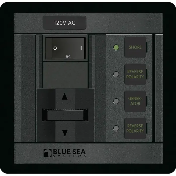 Blue Sea 1208 120V AC 2 Sources – 30A