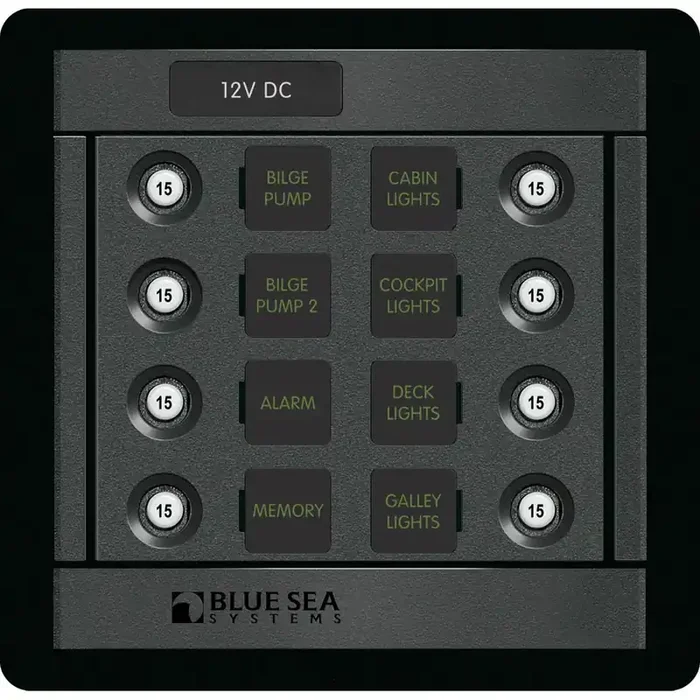 Blue Sea 1450 DC 8 Position CLB Square
