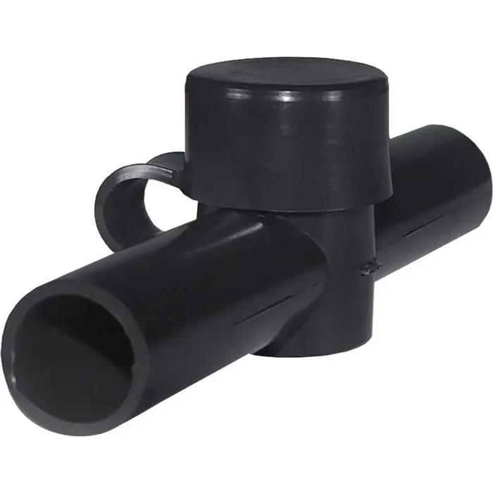 Blue Sea 4002 Cable Cap Dual Entry – Black