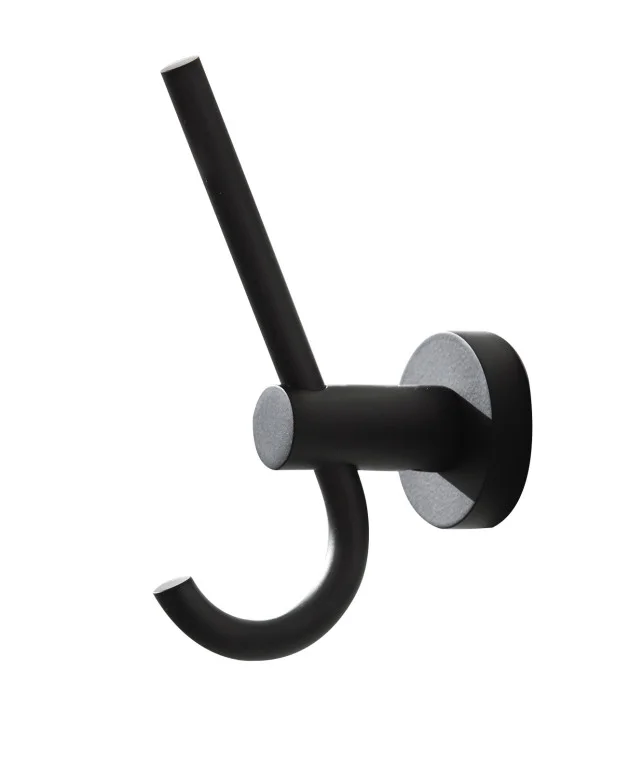 Bond Double Robe Hook – Black