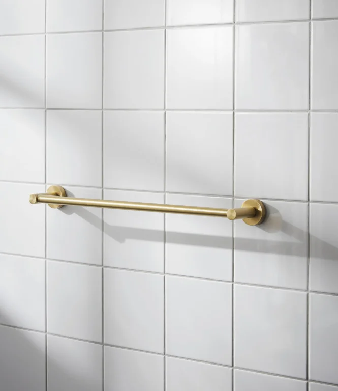 Bond Towel Rail 495mm – Brushed Brass