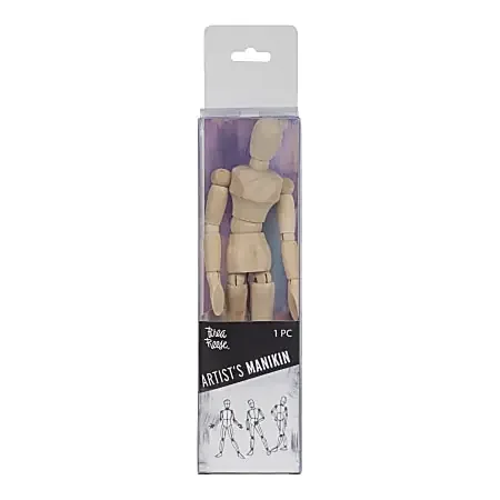 Brea Reese Wooden Artists‘ Manikin, 8-1/2″, Natural