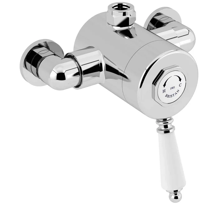 Bristan 1901 Traditional Exposed Sequential Top Outlet Shower Valve –
