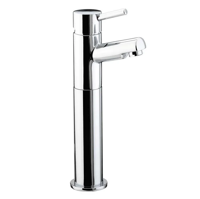 Bristan Prism Modern Tall Basin Mixer Tap without Waste – Chrome Plate