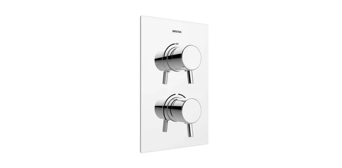 Bristan Prism Recessed Dual Control Thermostatic Shower Valve – Chrome