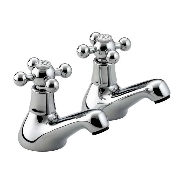 Bristan Regency Traditional Bath Taps – Chrome Plated – R 3/4 C