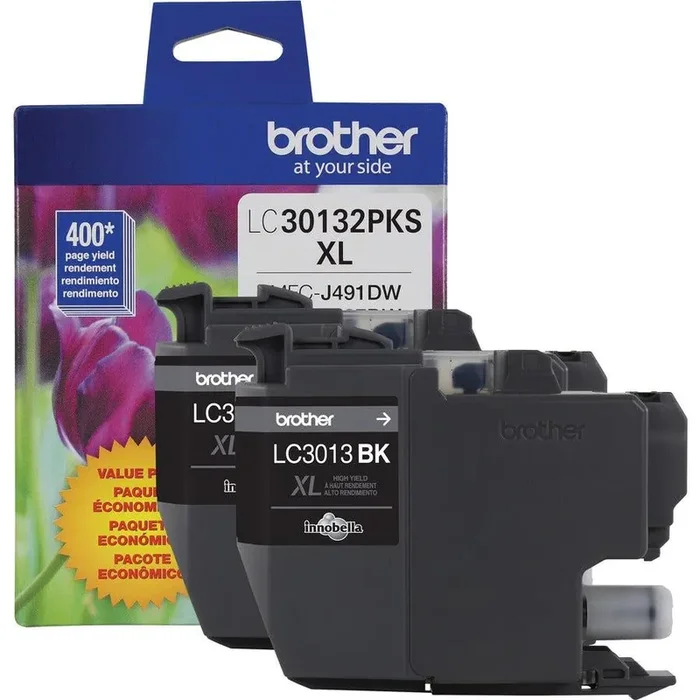 Brother LC30132PKS Original High Yield Inkjet Ink Cartridge – Black – 2 / Pack