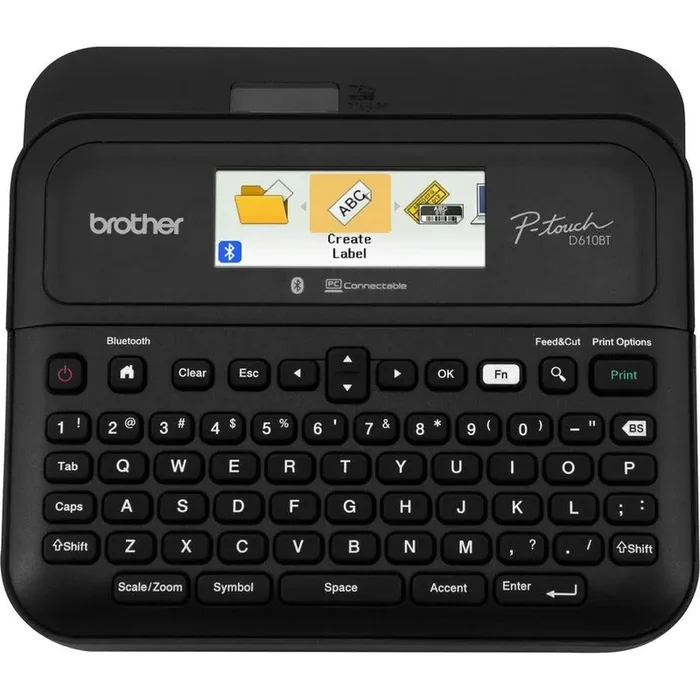 Brother® P-touch PT-D610BT Business Professional Connected Label Maker With Bluetooth® PT-D610BT