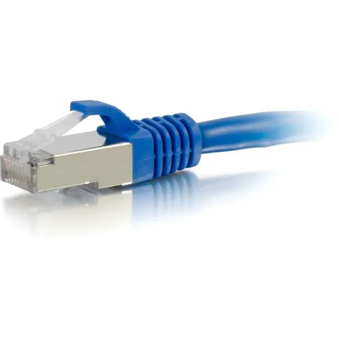 C2G 14Ft Cat6 Snagless Shielded (Stp) Network Patch Cable – Blue