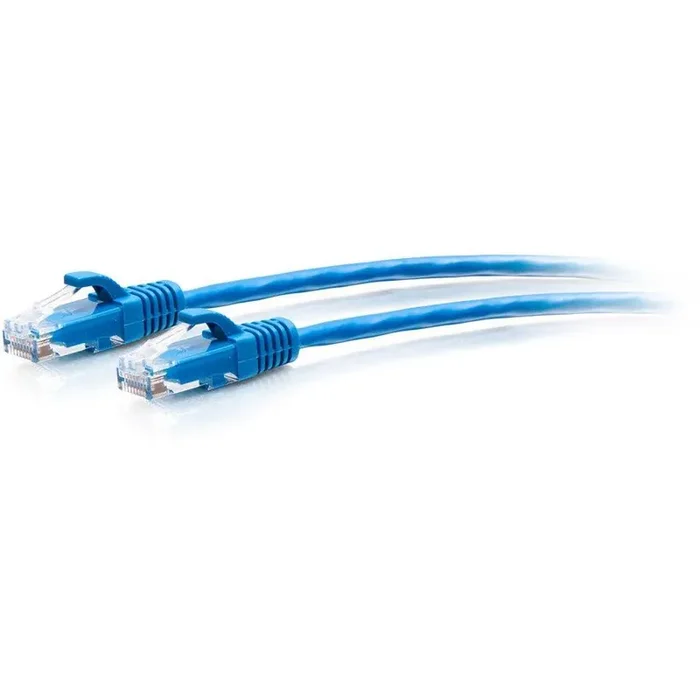 C2G 3ft Cat6a Snagless Unshielded (UTP) Slim Ethernet Patch Cable – Blue