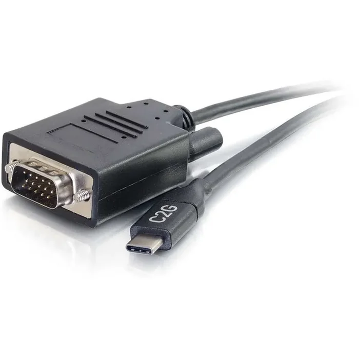C2G 9ft USB C to DisplayPort Cable – 4K – 9 ft USB/VGA Video Cable for Projector,