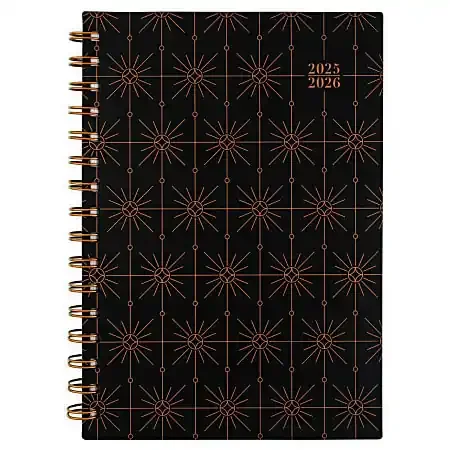 Cambridge® Luxe Academic 2025-2026 Weekly Monthly Planner, Small, 5 1/2″ x 8 1/2″