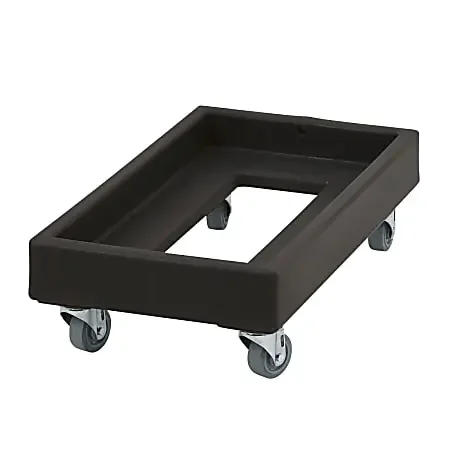 Cambro Camdolly Milk Crate Dolly, 30-1/4″ x 21-15/16″ x 8-1/4″, Black