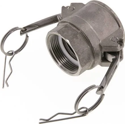 Camlock DN 40 (1 1/2”) Stainless Steel Coupling G 1 1/2” Female Thread Type D EN 14420-7 (DIN 2828)