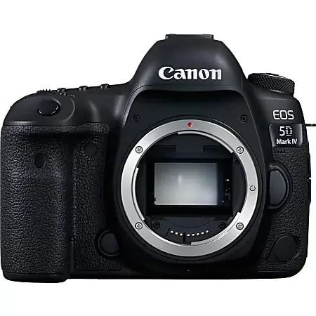 Canon EOS 5D Mark IV 30.4 Megapixel Digital SLR Camera Body Only – Black – Autofocus – 3.2″ Touchscreen LCD – 1483C002