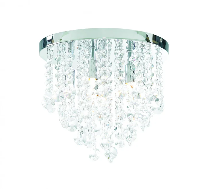 Celeste 6 Light Flush Chrome