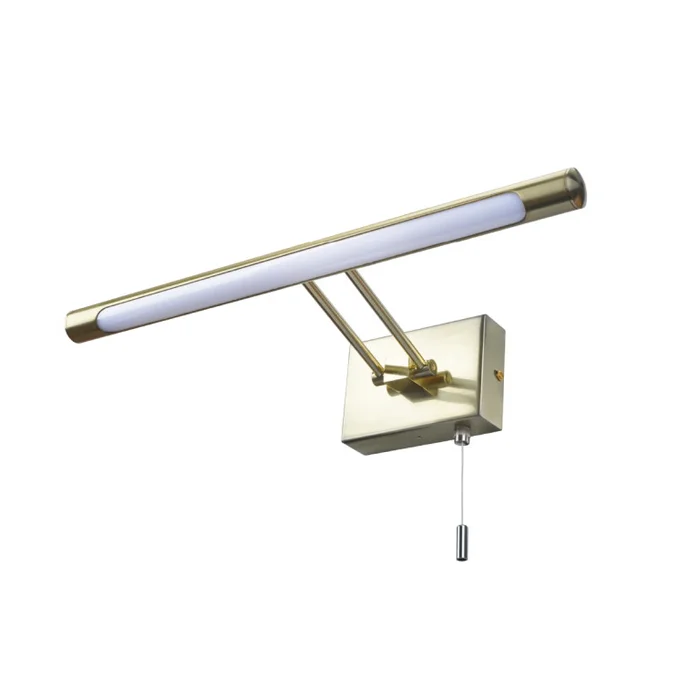 Chai IP44 Picture Light – Satin Brass
